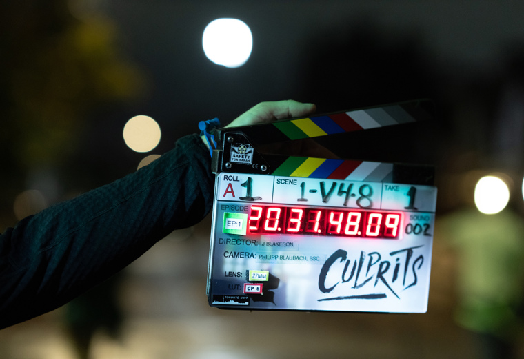 Culprits Clapperboard C 101 00019