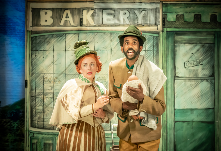 Into The Woods Alex Young (Baker's Wife) And Rhashan Stone (Baker) Photo Marc Brenner